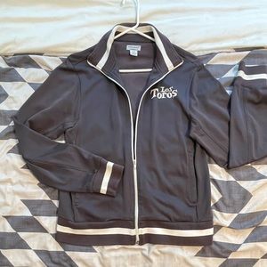 GUESS Gray & Cream Men’s Los Toros Zip Up Jacket